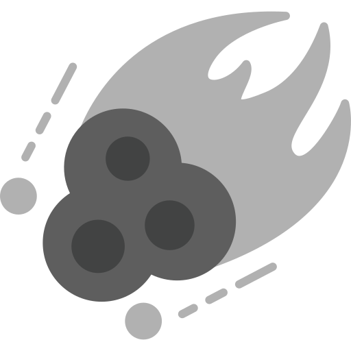 meteorito Generic color fill icono