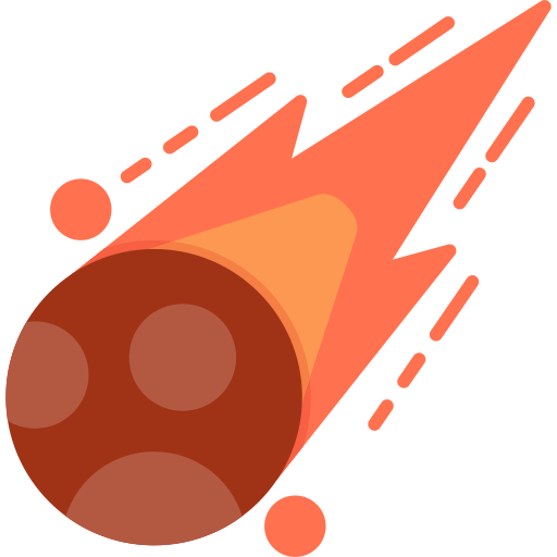 meteorito Generic color fill icono