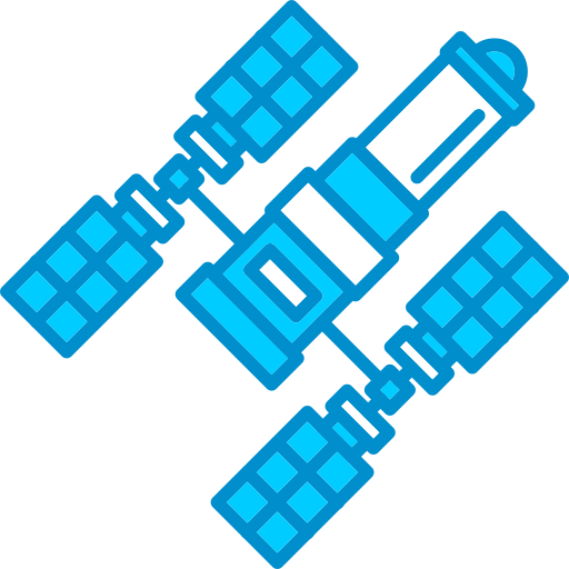 Space Station Generic color lineal-color icon