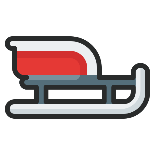 Sled Generic color lineal-color icon