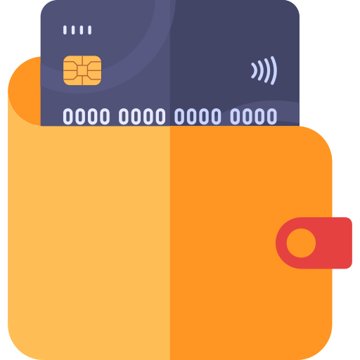 Wallet Generic color fill icon