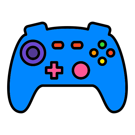 Игровой контроллер Generic color lineal-color иконка