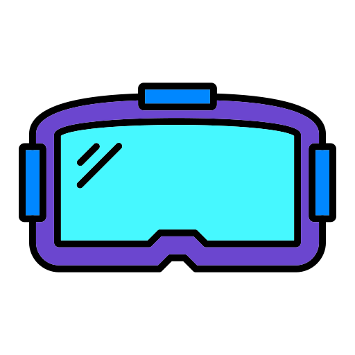 vrメガネ Generic color lineal-color icon