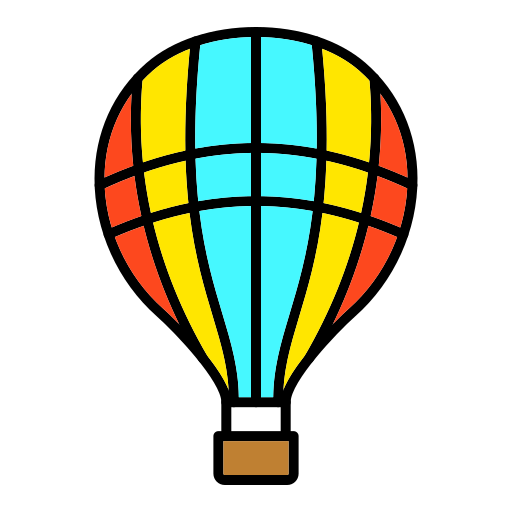 balão de ar quente Generic color lineal-color Ícone