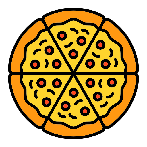 ピザ Generic color lineal-color icon