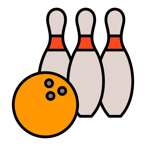bowling Generic color lineal-color icoon