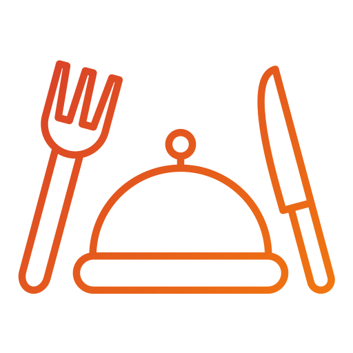레스토랑 Generic gradient outline icon