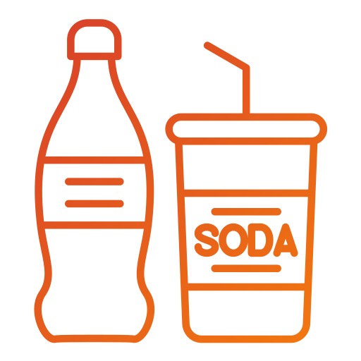 Soda Generic gradient outline icon