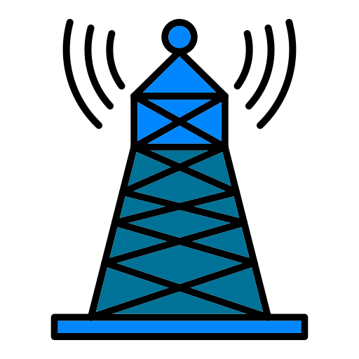 signaal toren Generic color lineal-color icoon