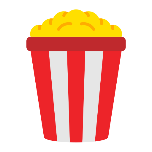 popcorn Generic color fill icon