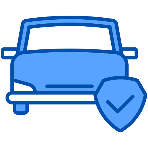 Car insurance Generic Blue icon