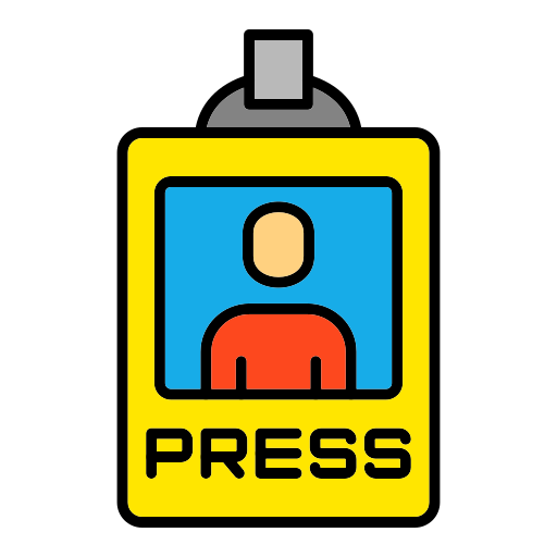 Press pass Generic color lineal-color icon