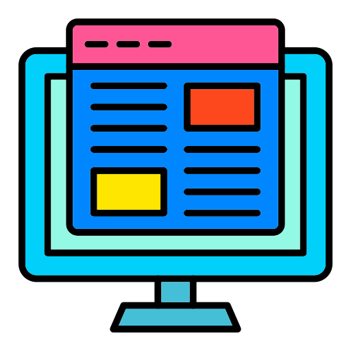 Website Generic color lineal-color icon