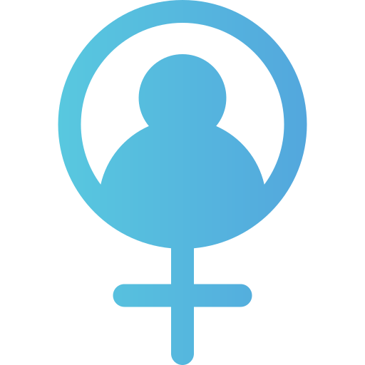 Female Generic gradient fill icon