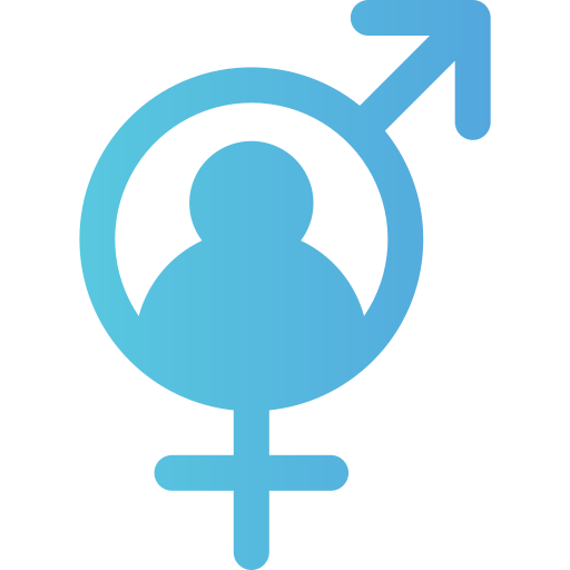 transgender Generic gradient fill icona