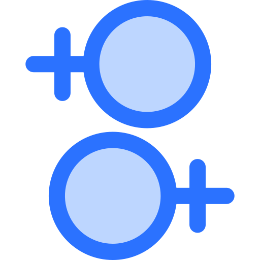 Female Generic color lineal-color icon