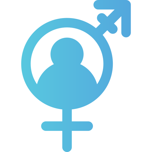transgender Generic gradient fill icona