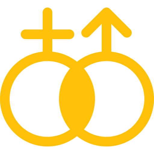 성별 Generic color fill icon