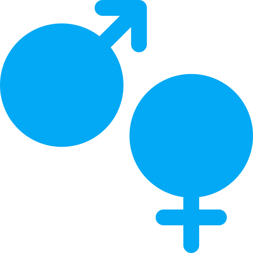 Gender Generic color fill icon