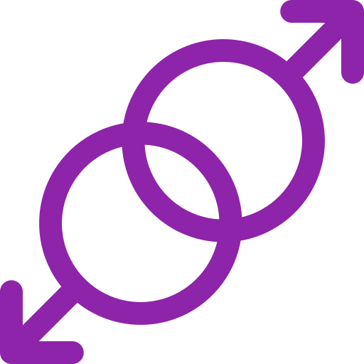 Same sex Generic color outline icon