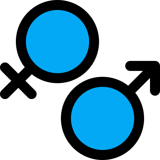 남성과 여성 Generic color lineal-color icon