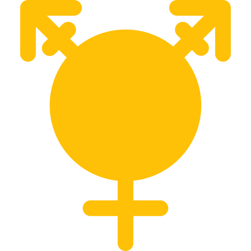 transgender Generic color fill icoon