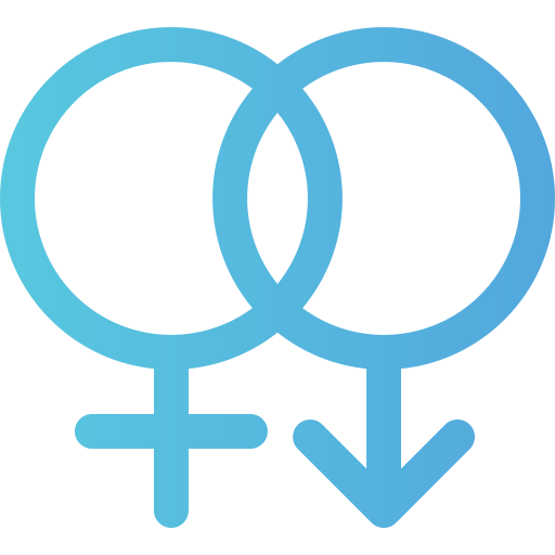 género Generic gradient outline icono
