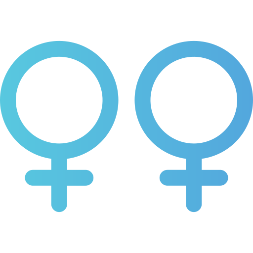 weiblich Generic gradient outline icon