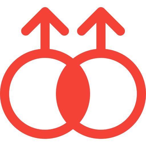Male Generic color fill icon
