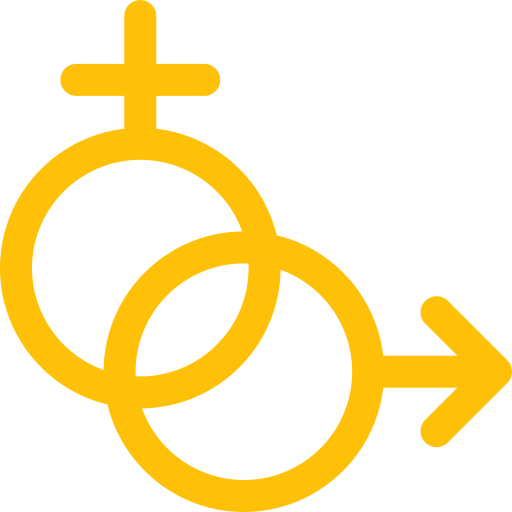 transgender Generic color outline icoon