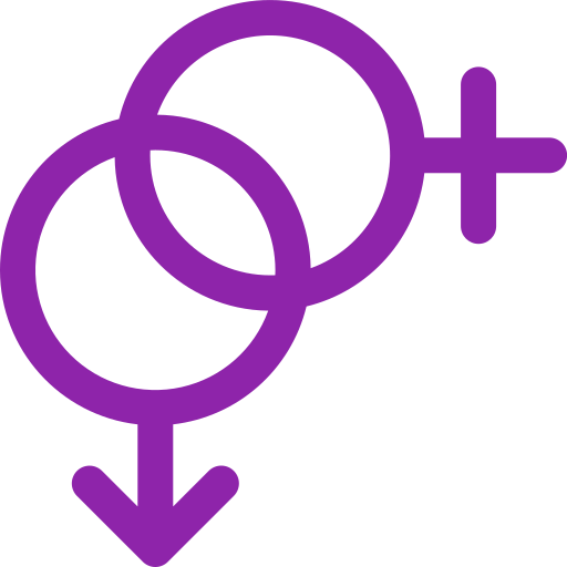 transgénero Generic color outline icono