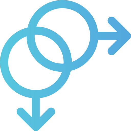 männlich Generic gradient outline icon