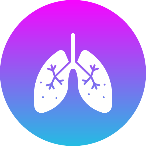 polmoni Generic gradient fill icona