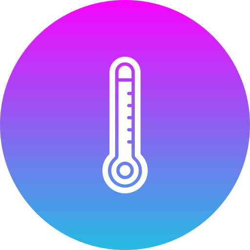 온도계 Generic gradient fill icon