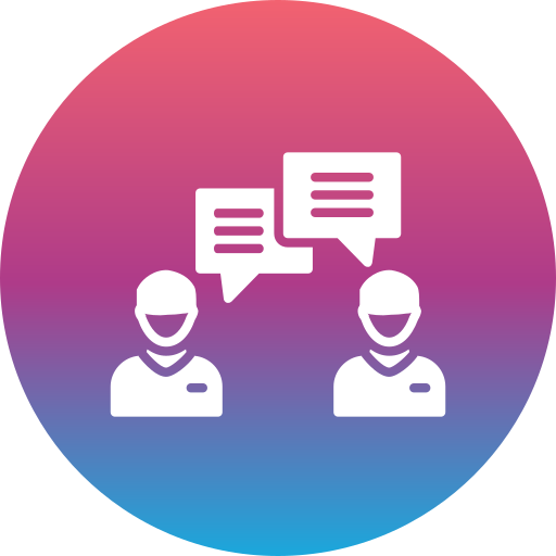 gruppenchat Generic gradient fill icon