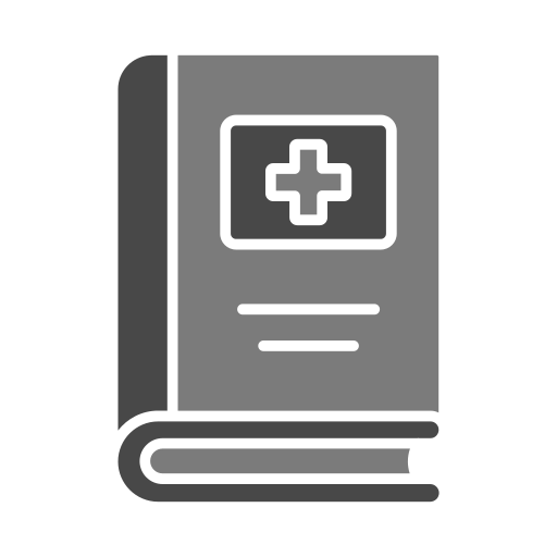 Medical Book Generic color fill icon