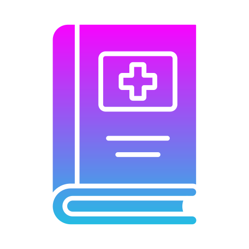 Medical Book Generic gradient fill icon