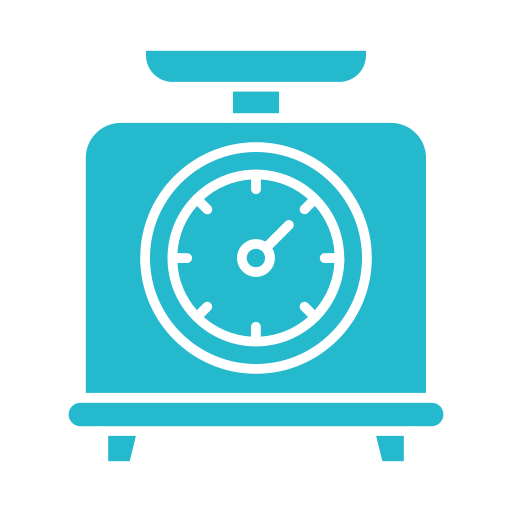 Weighing machine Generic color fill icon