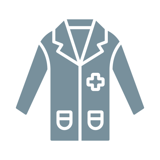 abrigo de doctor Generic color fill icono