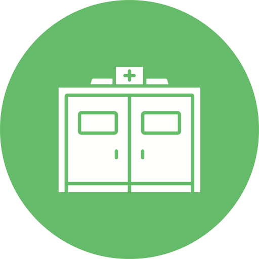 Operating room Generic color fill icon
