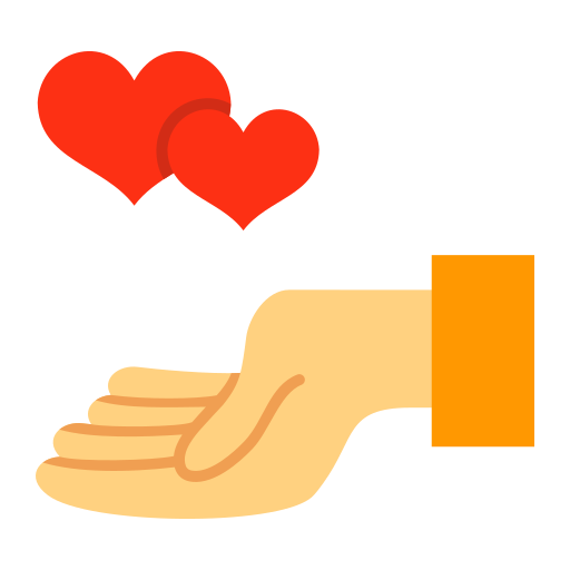 Give love Generic color fill icon