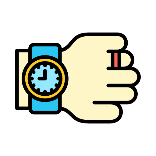 Wrist Watch Generic Outline Color icon