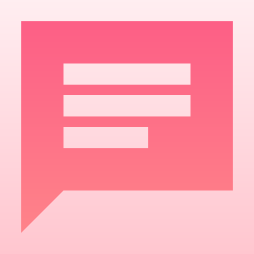 Chat Generic gradient fill icon