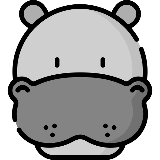 Hippo Special Lineal color icon