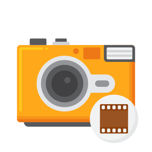 filmkamera Generic color fill icon