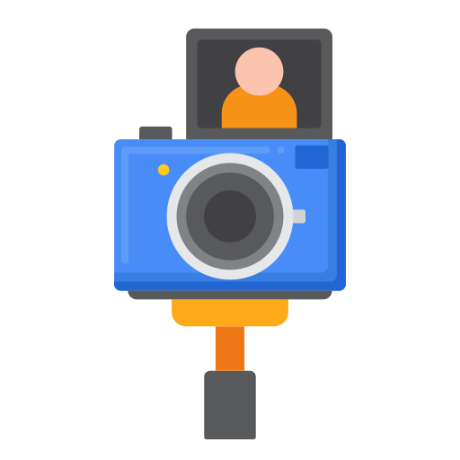 selfie Generic color fill icono