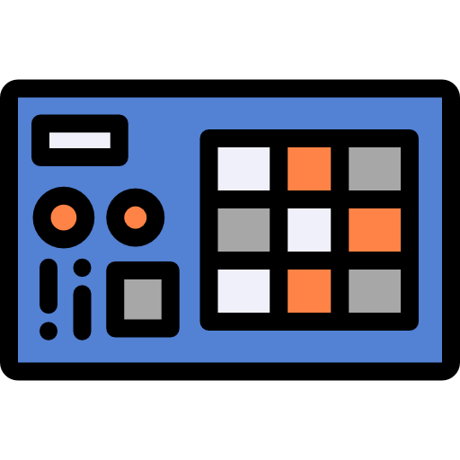 Launchpad Detailed Rounded Lineal color icon