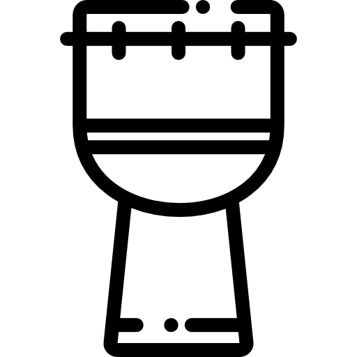 케틀 드럼 Detailed Rounded Lineal icon