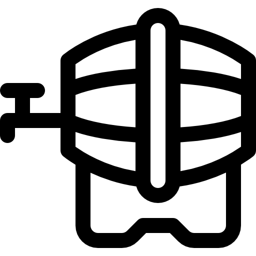 piwo Basic Rounded Lineal ikona