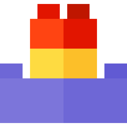 Lego Basic Straight Flat icon